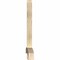 Ekena Millwork Bellingham Rough Sawn Timber Gable Bracket, Douglas Fir, 84"W x 45"H x 4"D x 4"F, 13/12 Pitch GBW084X45X0404BEL00RDF - alternate 2